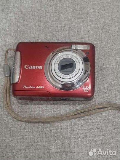 Компактный фотоаппарат canon A480