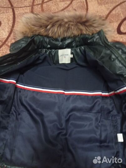 Пуховик moncler детский 134