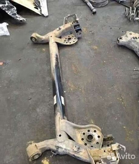 Задняя балка дисковая на Kia Rio x-lane