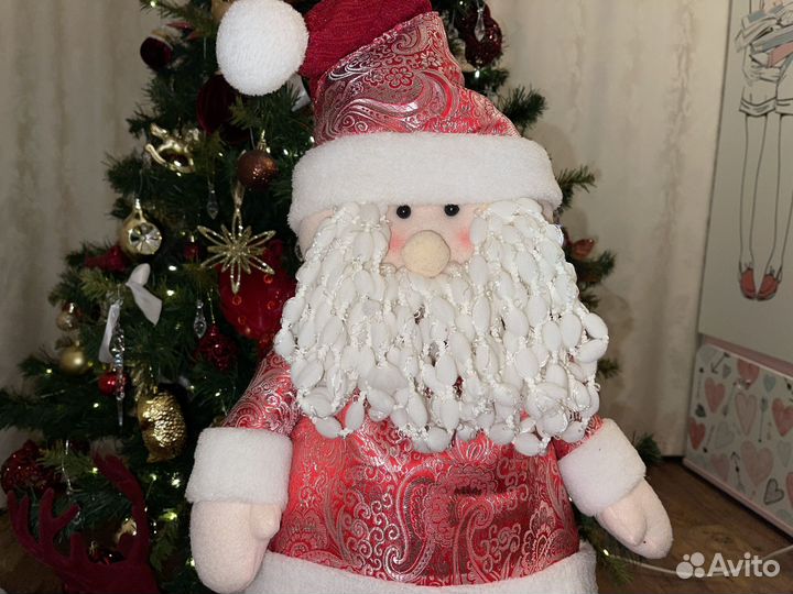 Большой Дед Мороз растущий 65-90 см