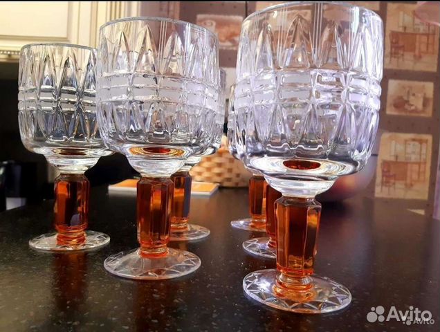 Хрустальные бокалы