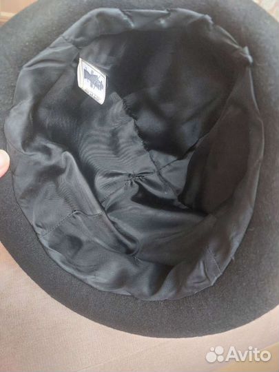 Шляпа фетровая женская