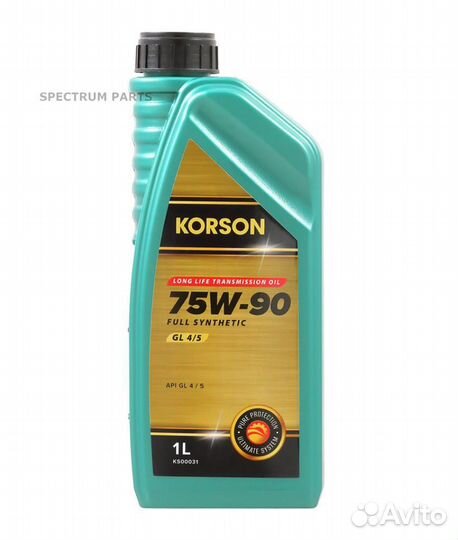 75W-90 full synthetic GL-4/5 1л (PAO синт. транс