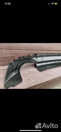 Диффузор на задний бампер