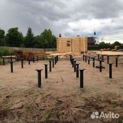 Винтовые сваи Монтаж винтовых свай