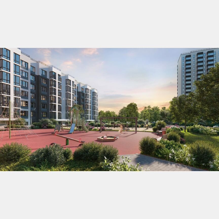 1-к. квартира, 40,8 м², 1/7 эт.