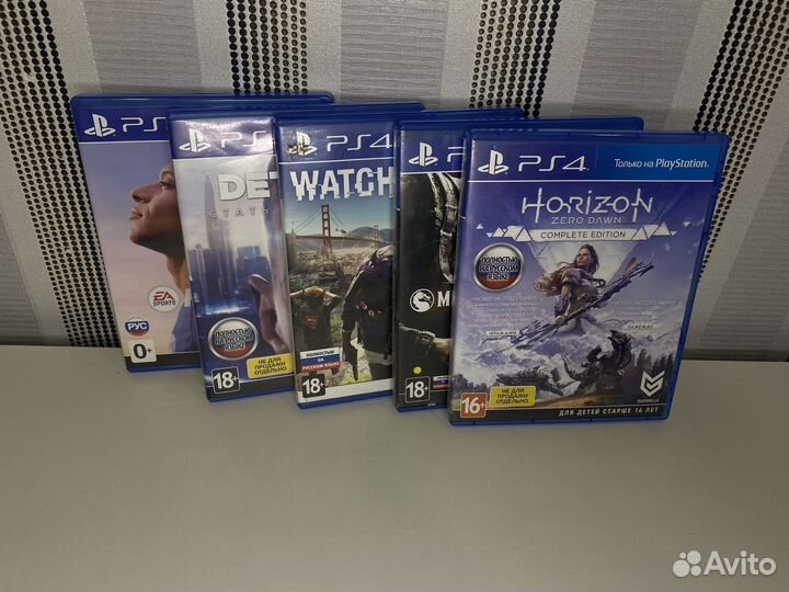 Игры для приставок ps4