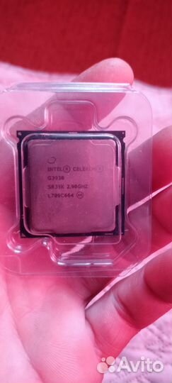 Процессор intel celeron g3930