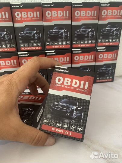 Автосканеры elm327 obd 2 v1.5 wi-fi