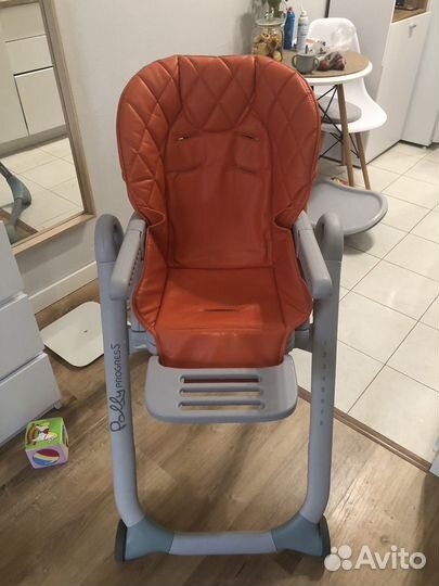 Стульчик для кормления chicco polly progress 5
