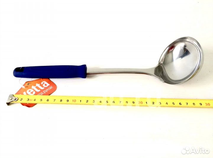 Поварёшка Vetta удобной формы из нержавеющей стали