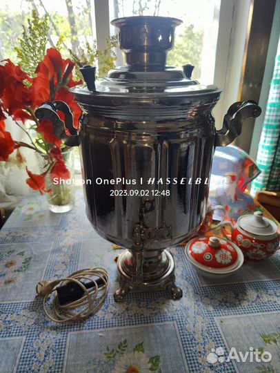 Самовар электрический СССР, 10л, 1 кВт