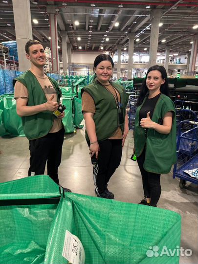 Комплектовщик на склад в Питер с проживанием