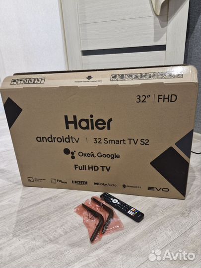 Телевизор Haier 32 SMART tv S2 новый