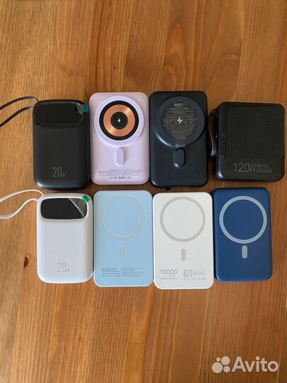 Повербанк 10000 mah Magsafe + 4 провода