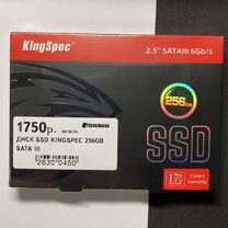 Диск ssd kingspec 256gb SATA III