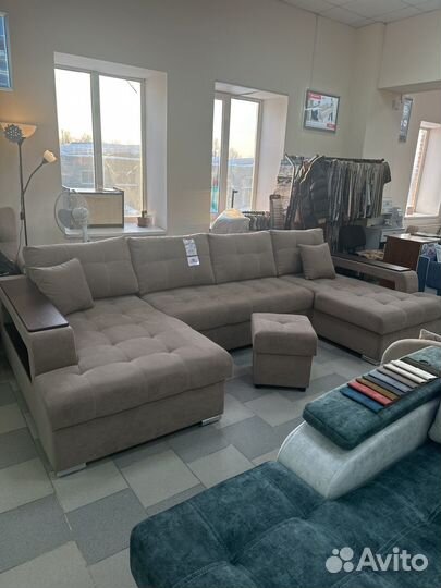 Диван новый П-образный