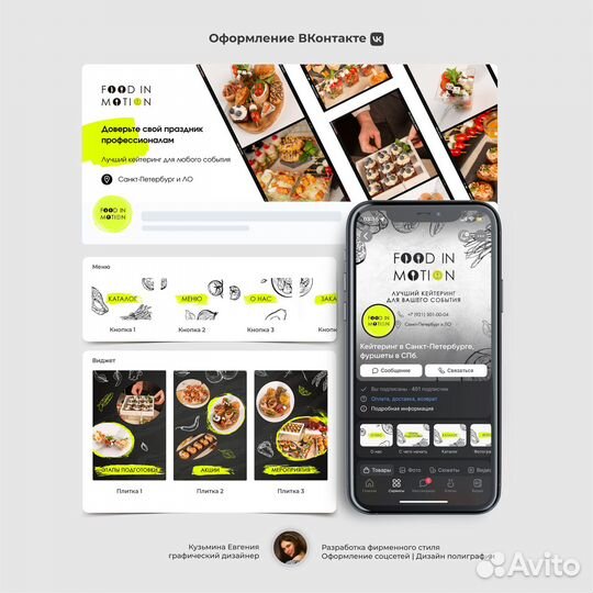 Верстка Дизайн Оформление сообществ вк