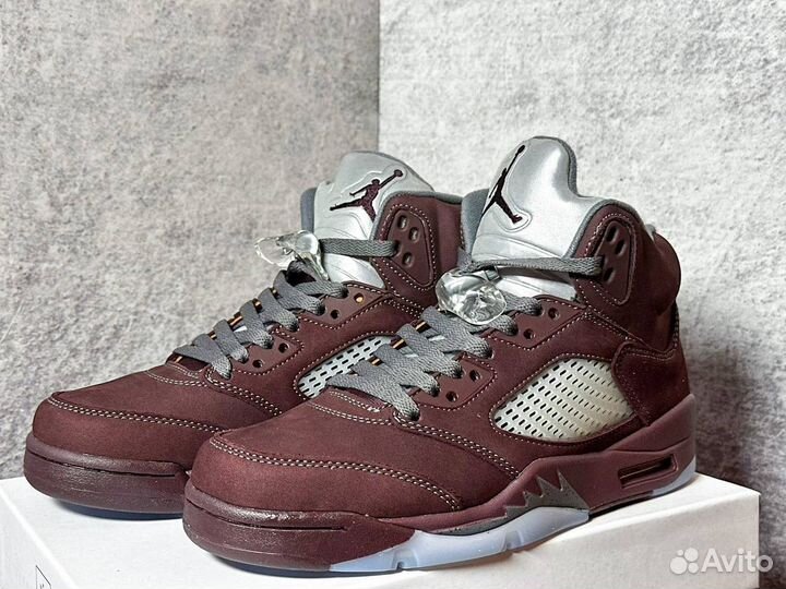 Кроссовки Nike Air Jordan 5 Burgundy