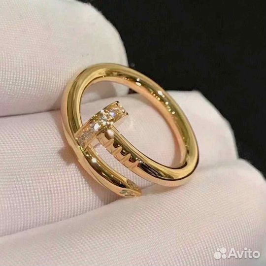 Кольцо Cartier Гвоздь золото 0,13ct