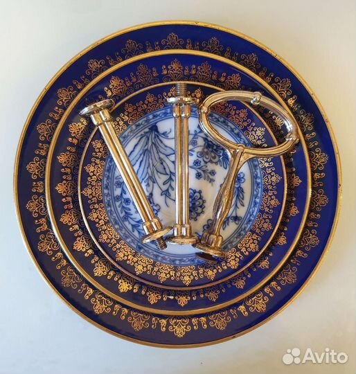 Этажерка Чехословакия винтаж Ческий фарфор MZ