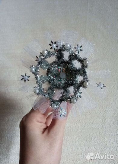 Новогодняя корона к костюму принцесса или снежинка