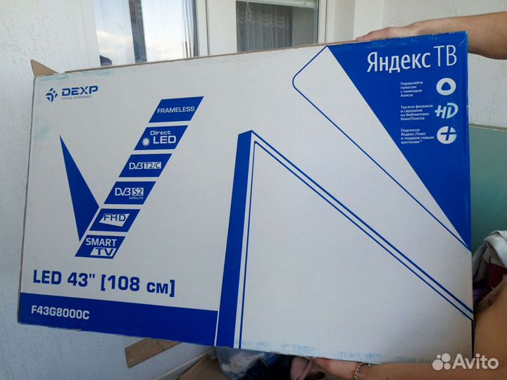 Телевизор smart tv 43