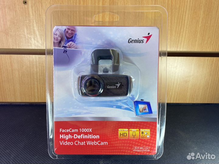 Web-камера Genius FaceCam 1000X Black