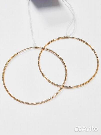 Золотые серьги