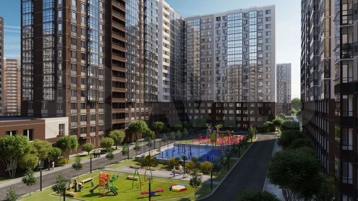 2-к. квартира, 37,7 м², 4/17 эт.