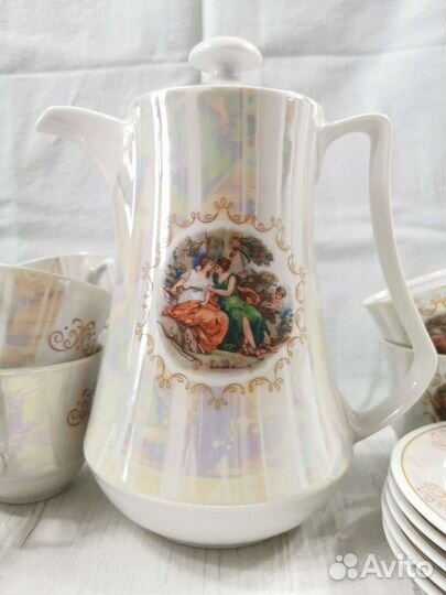 Чайно кофейный сервиз 