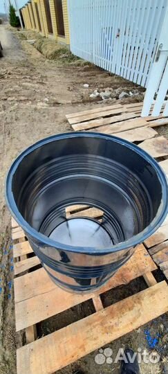 Бочка железная под сжигание