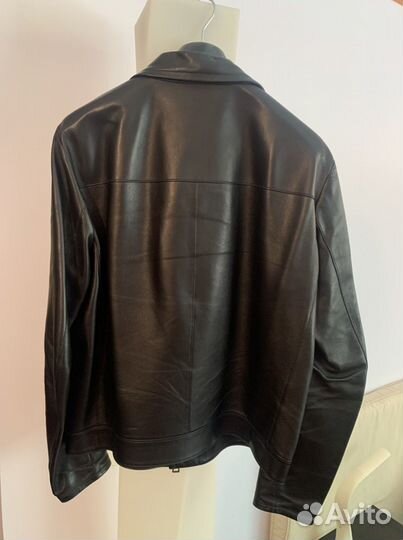 Кожаная куртка Prada оригинал 52-54р