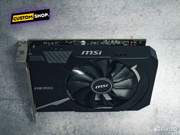 Видеокарта MSI RX 560 Aero ITX OC 4Gb