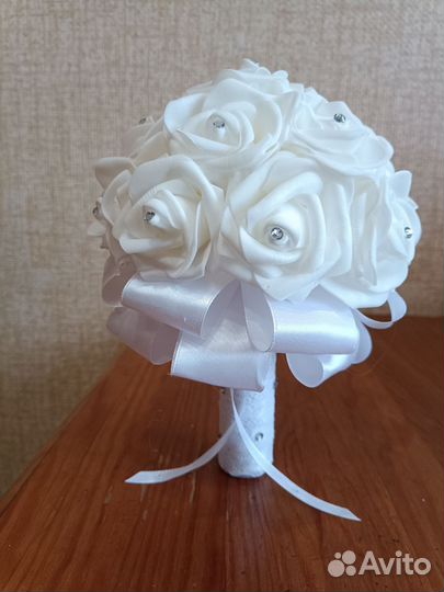 Букет дублёр для невесты из фоамирана