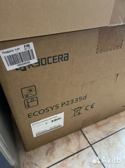 Принтер Kyocera Ecosys P2335d, лазерный A4, 35 стр