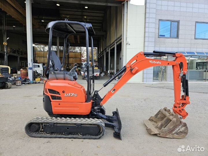 Мини-экскаватор Kubota U17, 2017