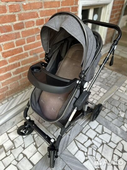 Шикарная коляска BabyFood 3В1