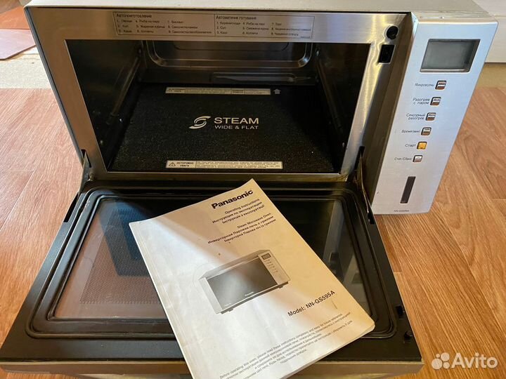 Микроволновая печь panasonic nn gs595a (в ремонт )