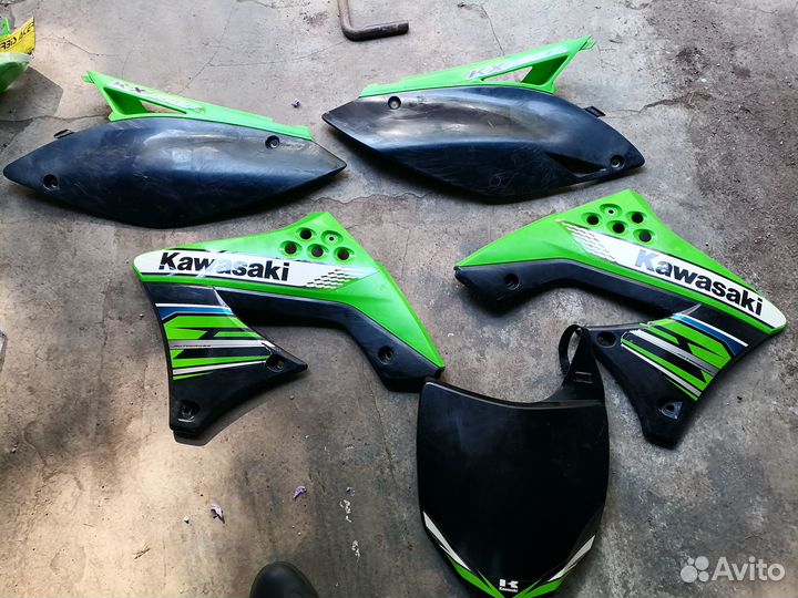 Пластик Kawasaki KX250F 2011-2012