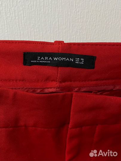 Укороченные брюки zara