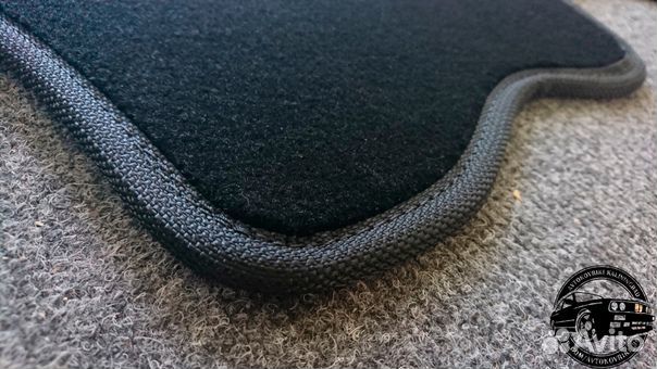 Автоковрик кпп для газ-24 Волга, чёрный