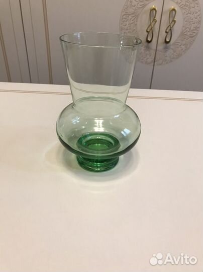 Ваза цветное стекло СССР
