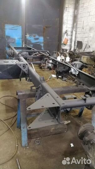 Рама Урал под двс Камаз 740