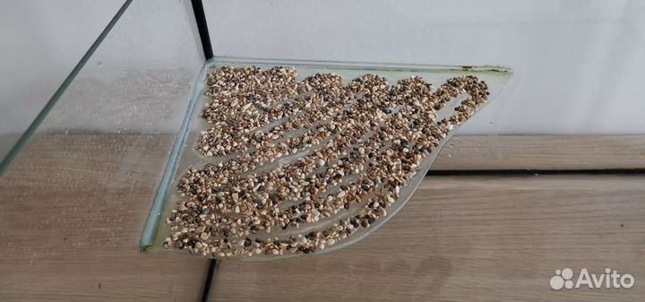 Аквариум с берегом для черепах с аксессуарами