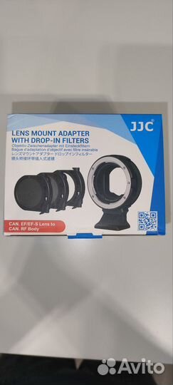 Автофокусный адаптер Canon EF-EOS R с фильтрами