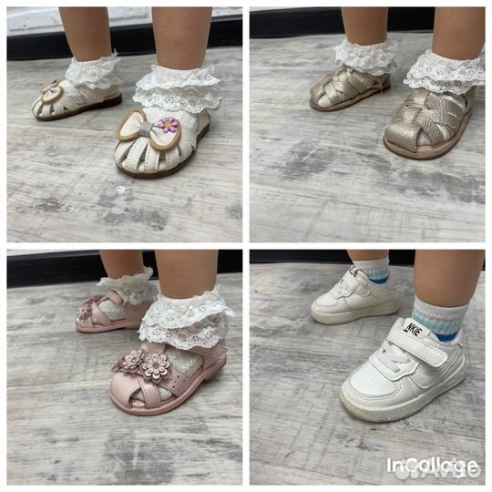 Обувь для девочки 18 размер