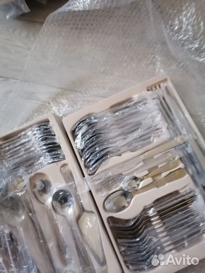 Столовые приборы новые ложки ножи вилки 72 предмет