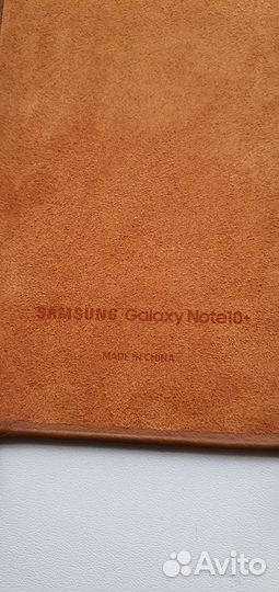 Кожаный чехол Samsung Note 10+