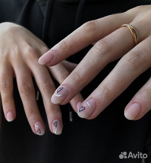 Маникюр гель лак